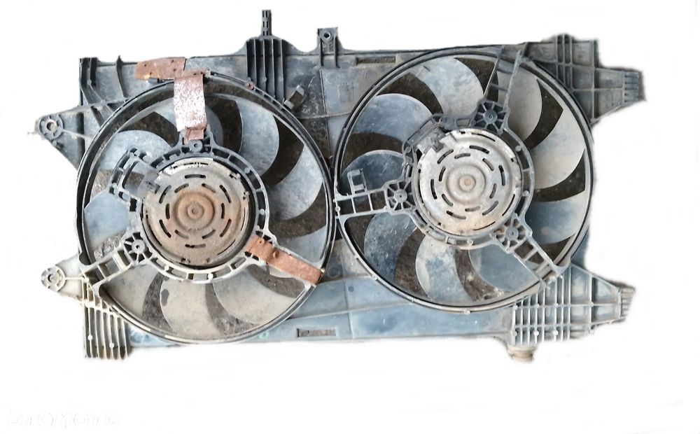 FIAT GRANDE PUNTO II 1.2 OBUDOWA WENTYLATORA - 1