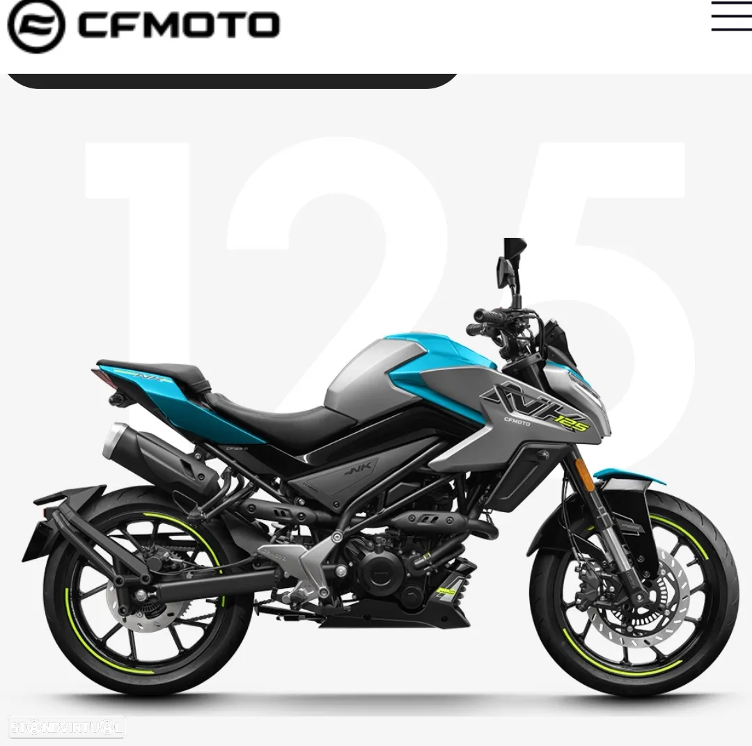CF Moto 125NK Naked Nova MT CB - 11