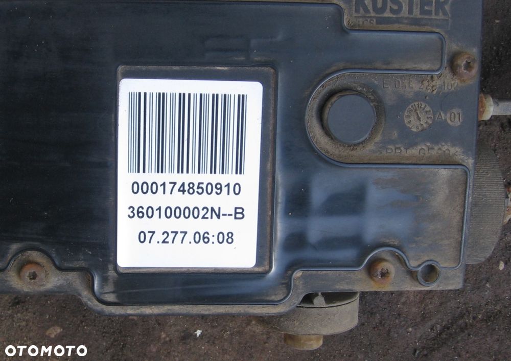 ręczny elektryczny silnik hamulca LAGUNA III 360100002N RENAULT - 3
