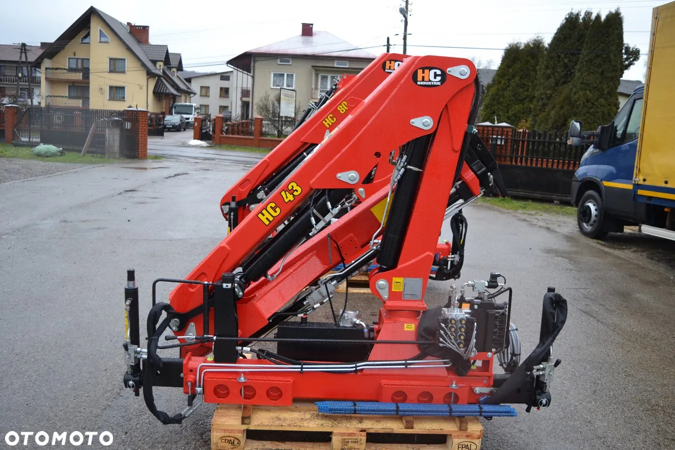 Inny Żuraw samochodowy HC 43A1 składany w Z jak Fassi F40 HMF Hyva Palfinger Hiab - 4