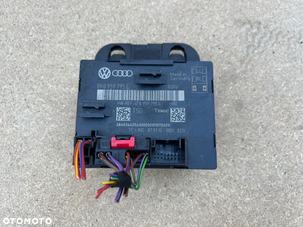 MODUŁ STEROWNIK KOMPUTER DRZWI AUDI A5 8T 8K0959795E - 1