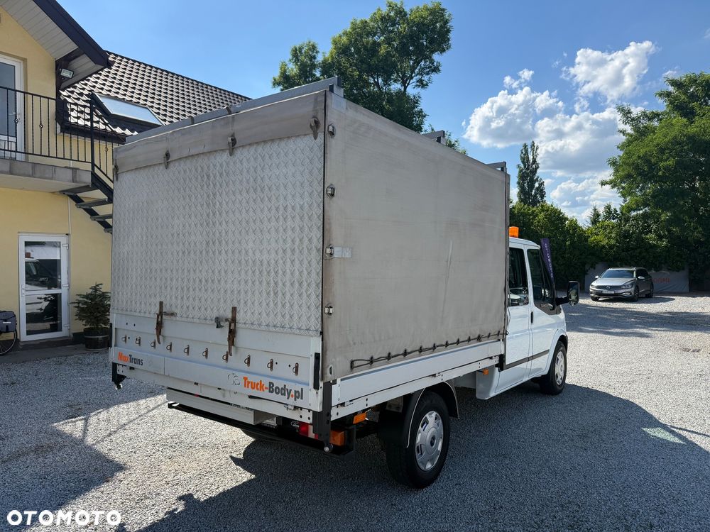 Ford Transit Doka Brygadowy Załogowy Skrzynia Plandeka 6 os. 2.2 TDCI 125KM Webasto - 9