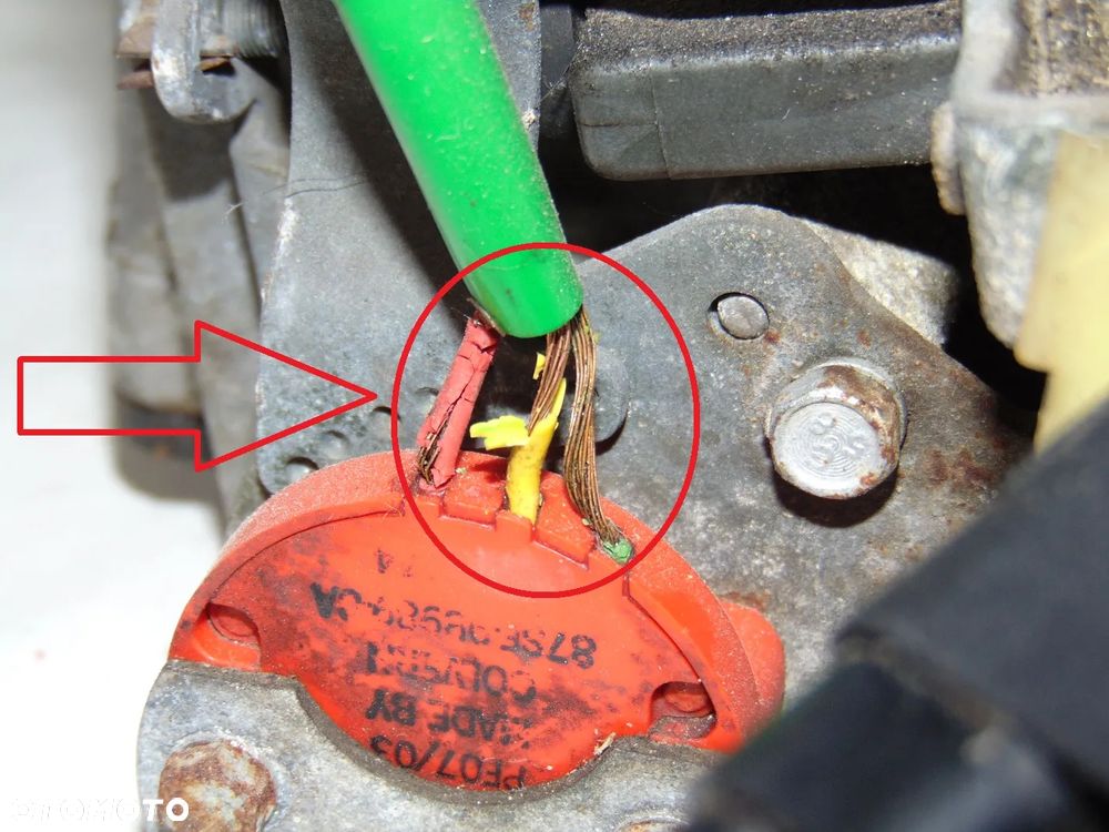 Przepustnica silniczek krokowy czujnik przepustnicy potencjometr Ford Fiesta MK3 III 89-96r - 13