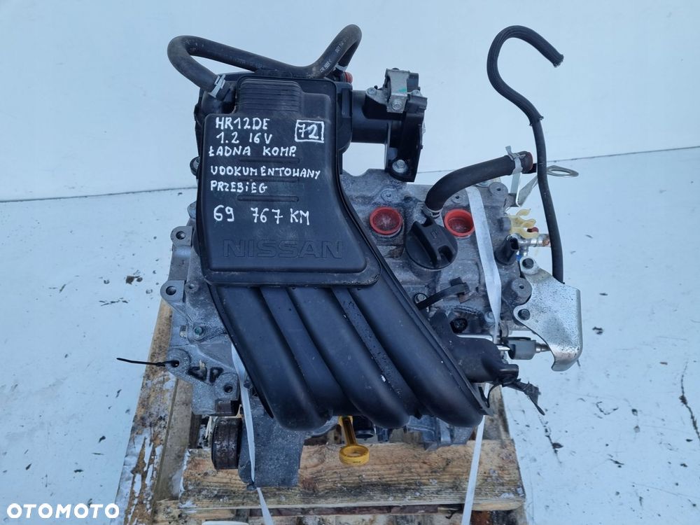SILNIK Nissan Micra IV K13 1.2 16V 80KM serwisowany 69tyś HR12 HR12DE - 4