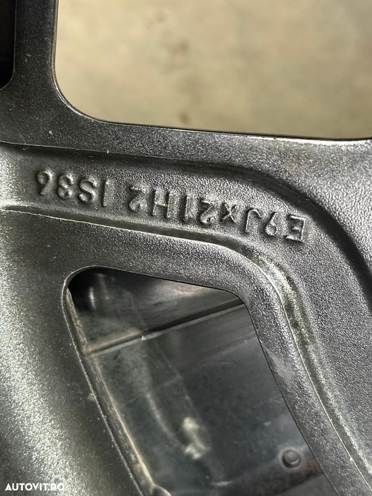 Jante Bmw iX 21 inch, originale, senzori presiune originali,anvelope iarna Michelin - 8