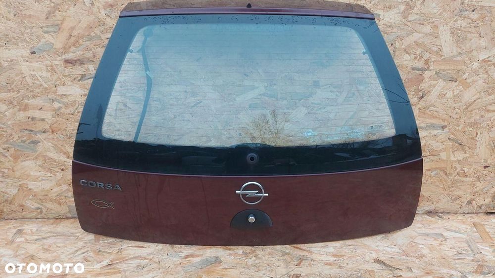 KLAPA TYLNA TYŁ POKRYWA OPEL CORSA C 2005 - 1