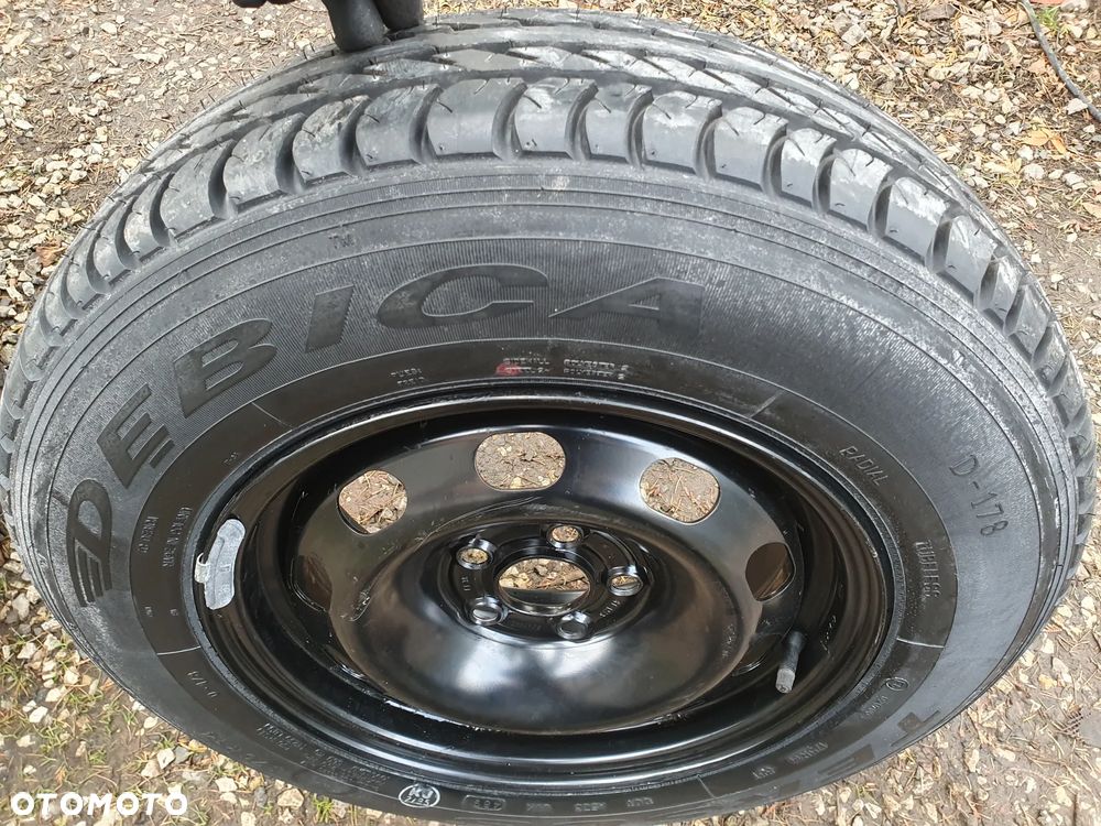 KOŁO DOJAZDOWE Felga stalowa MW R1-1273 6Jx14 5x100 ET38  175R14  GOLF IV BORA AUDI A3 - 7