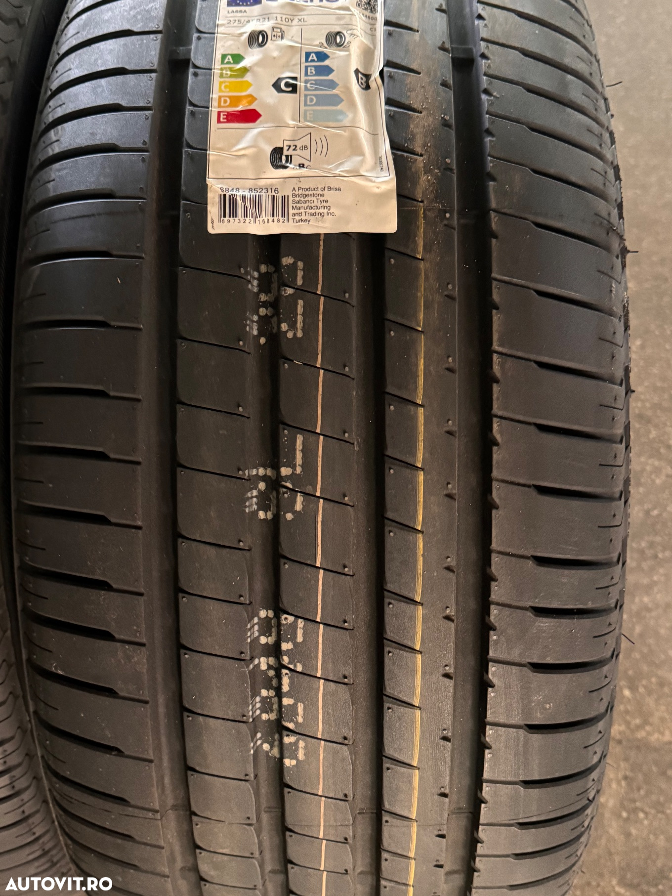 Vând anvelope 275/45/21 Lassa de vară noi - 3