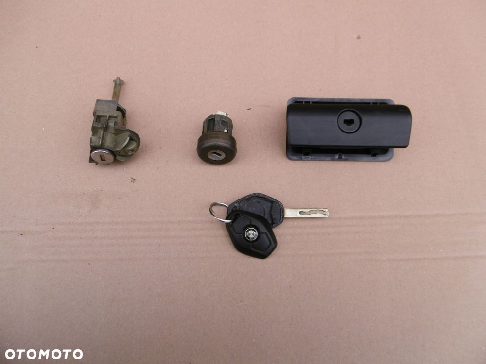 BMW E46 COMPACT WKŁADKA ZAMKA STACYJKI KLUCZ ORYGINAŁ ZESTAW - 7