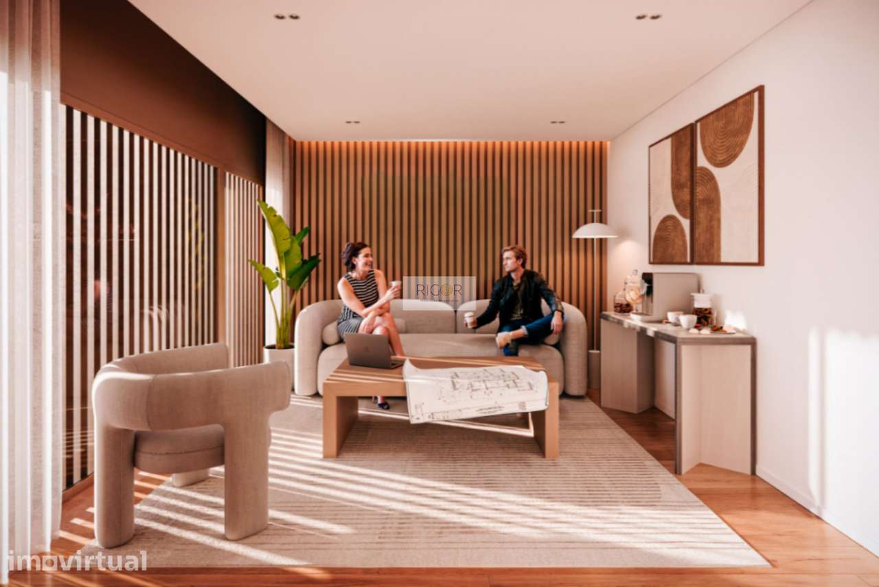 Apartamento T0 com terraço no centro de Matosinhos. - Grande imagem: 5/12