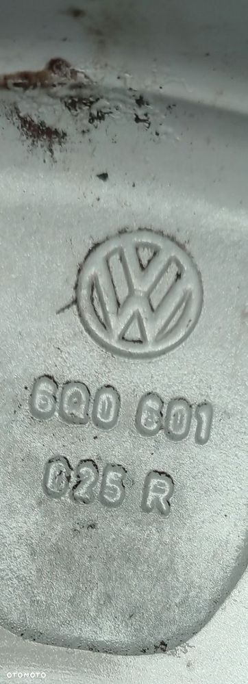 Felgi Aluminiowe Oryg. Vw Polo Skoda Fabia 15 Cali 5x100 6Jx15 Et43 Ø57,1mm - 15