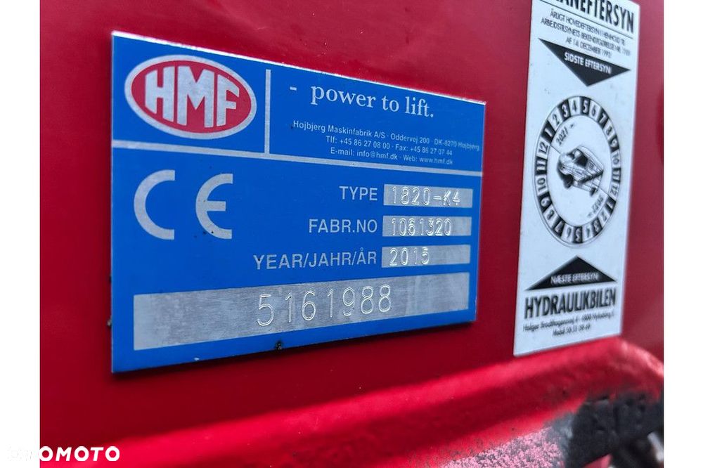 Volvo FM450 6X2*4 EURO5 + HMF 1820 - 14