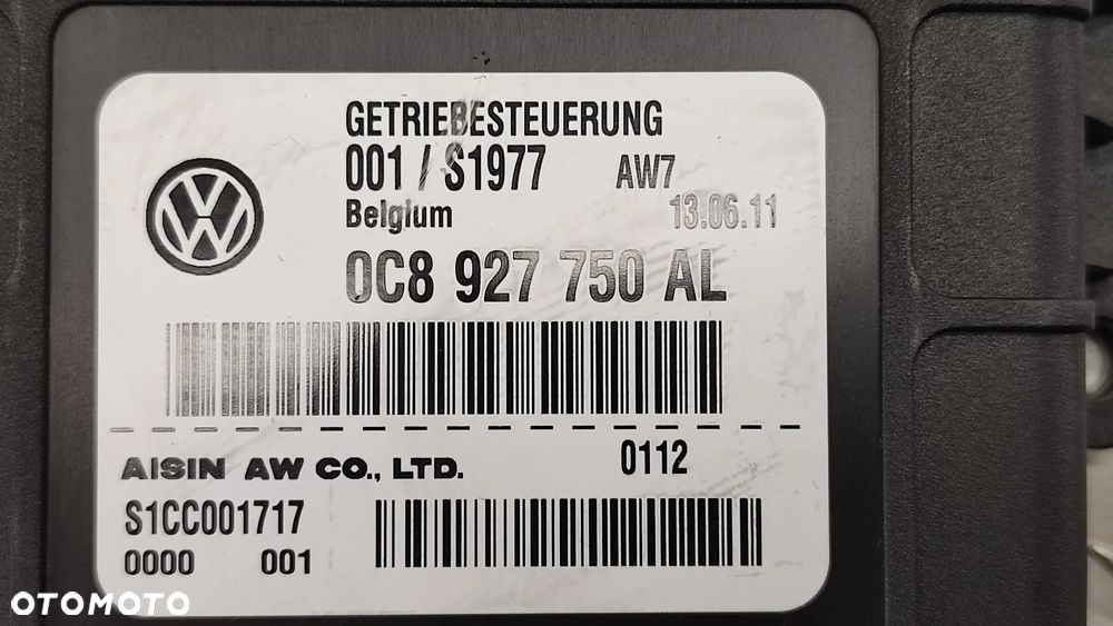 AUDI Q7 4L LIFT 09-15R STEROWNIK SKRZYNI BIEGOW 0C8927750 0C8927750AL - 4