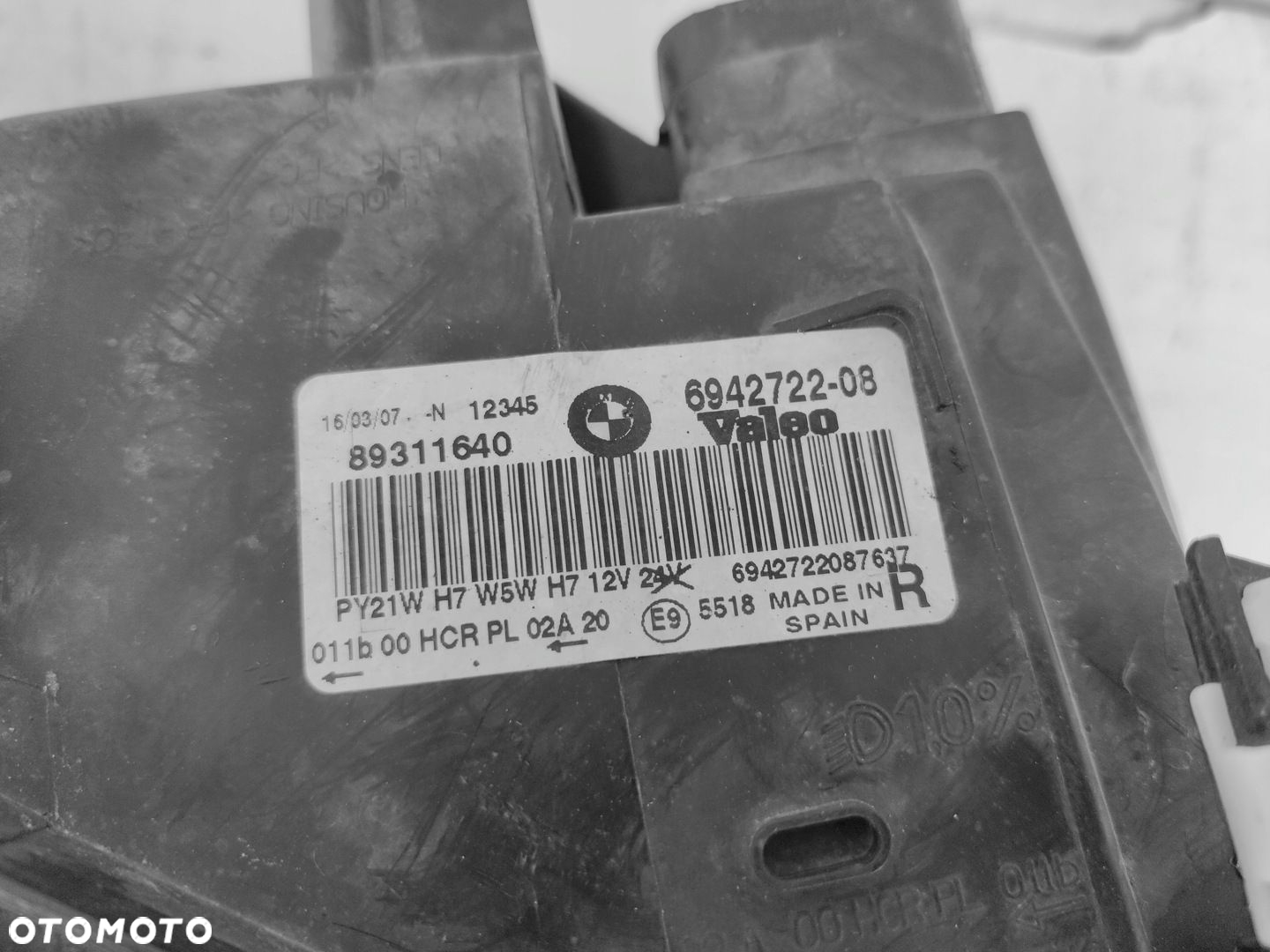 Lampa prawy przód BMW E90 - 5