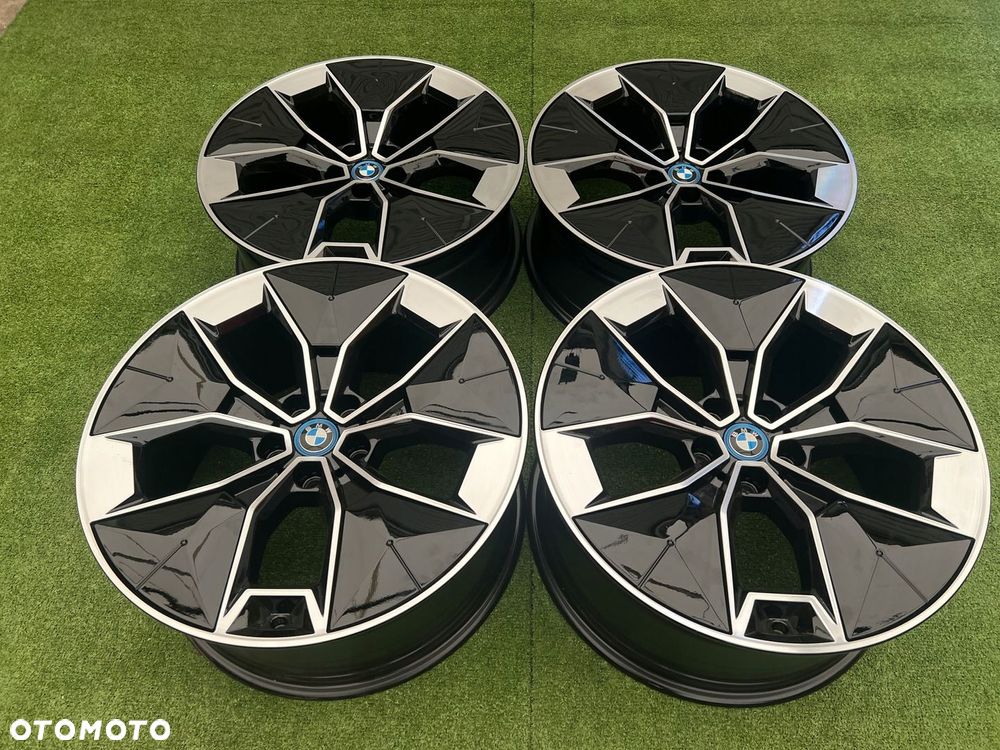 KOMPLET FELG FELGI BMW IX3 X3 G08 20 5X112 ET26 ET43 ORYGINALNE - 4