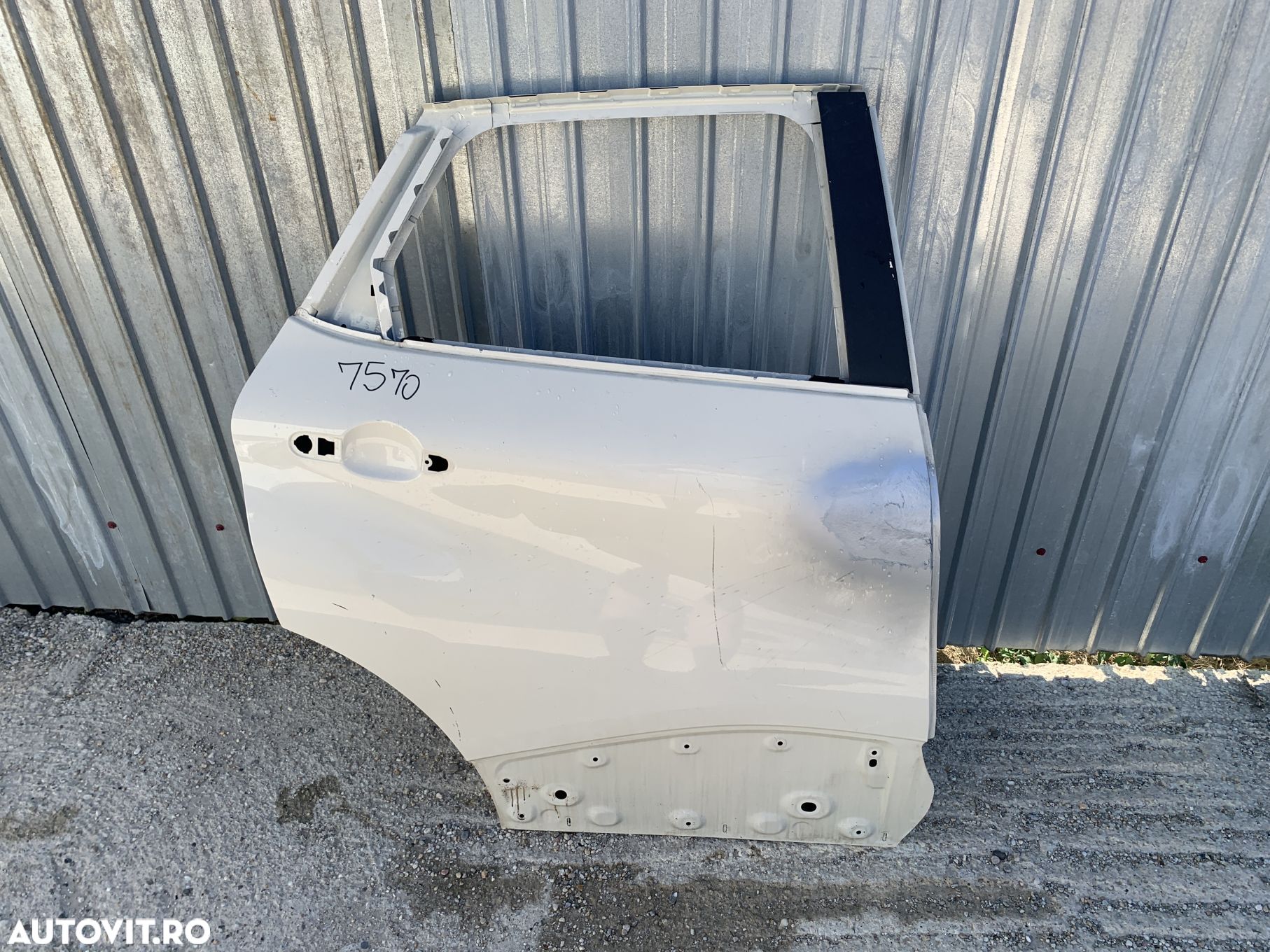 Usa dreapta spate, Renault Captur, 2013, 2014, 2015, 2016, 2017, 2018, 2019. - 1