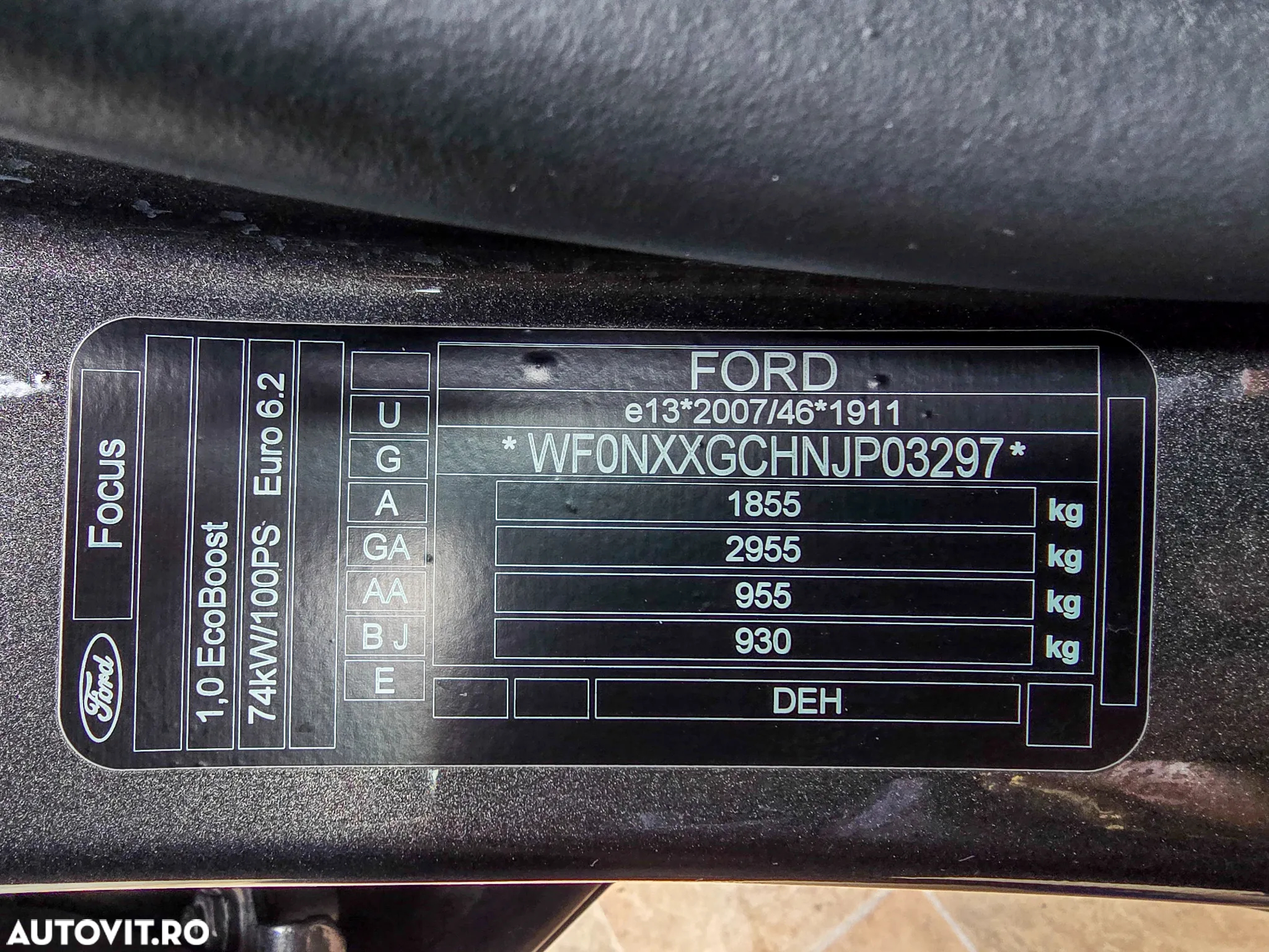 Ford Focus 1.0 EcoBoost Trend - 17