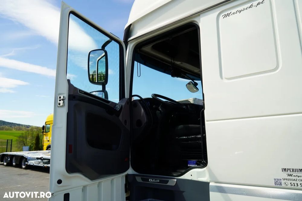 DAF XF 480 / SOLÓWKA / SSC / MEGA / I PARK-COOL / 6X2 / PUNTE RELAXABILĂ / ACOPERIȘ RELAXABIL / ȘINCĂLARE BOGIE / - 23