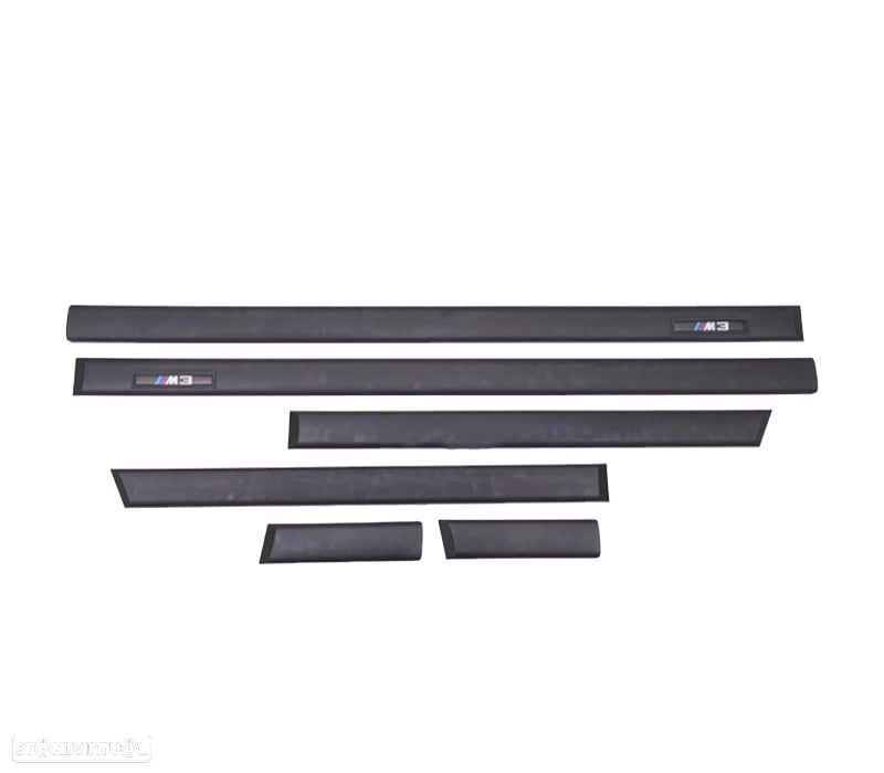KIT CONJUNTO FRISOS LATERAIS BMW E36 LOOK M3 COUPE CABRIO - 2