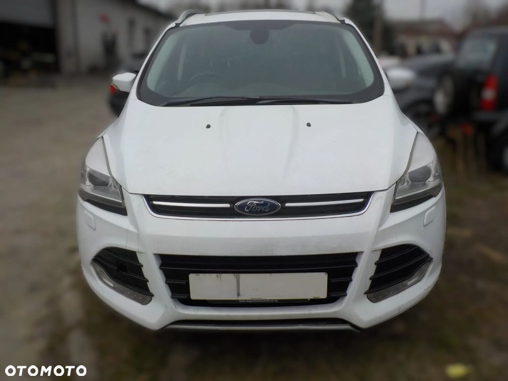 FORD KUGA MK2 2.0 TDCI PRZÓD MASKA ZDERZAK BŁOTNIKI PAS PRZEDNI Z CHŁODNICAMI LAMPY XENON ANGIELSKIE KOLOR 5D - 1