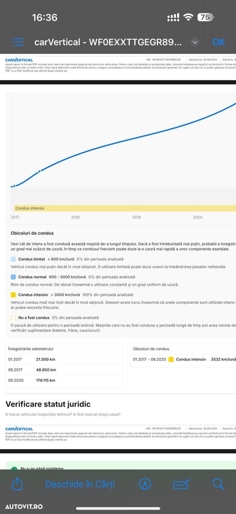 Ford Transit Tranzit Dokka Camioneta 7 locuri bena carosata 2017 impecabila fără probleme fără rugina Istoric Service complet Carvertical scos anvelope noi Navi AC - 5