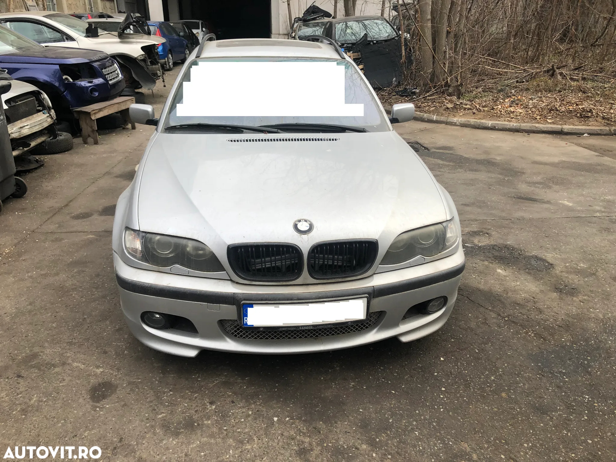 Dezmembrez Bmw Seria 3 e46 facelift break M packet gri argintiu 318i N42B20A - 2