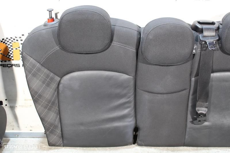 Bancos MINI Cooper F55 em Pele e Tecido com Quartelas - 9