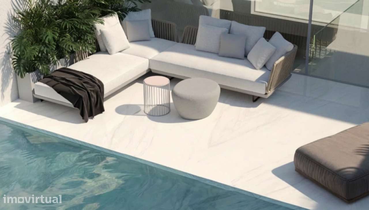 Moderna Moradia em banda com piscina no rooftop em Vilamoura, Algarve - Grande imagem: 3/25