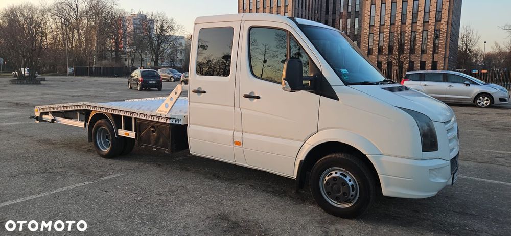 Volkswagen Crafter Dubel Blizniak Hak 3.5t Aluminiowy najazd - 10