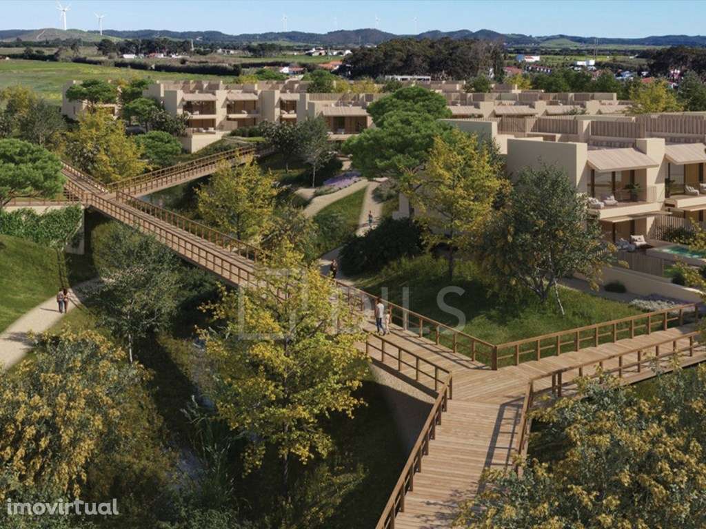 Apartamento T1+2 com jardim em novo empreendimento, Porto Covo - Grande imagem: 2/29