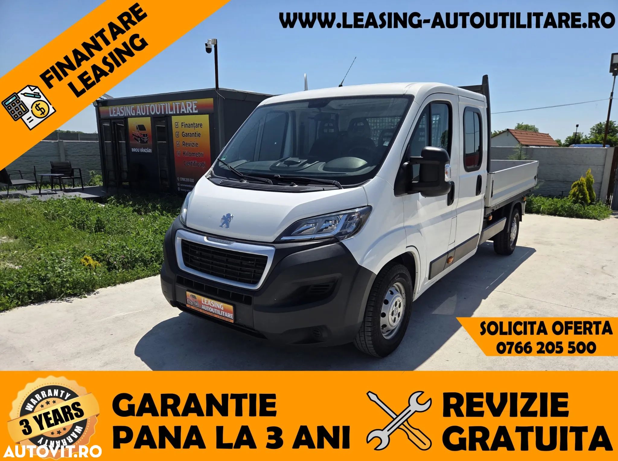 Peugeot Boxer Doka 7locuri+Bena L=2.90m - 1