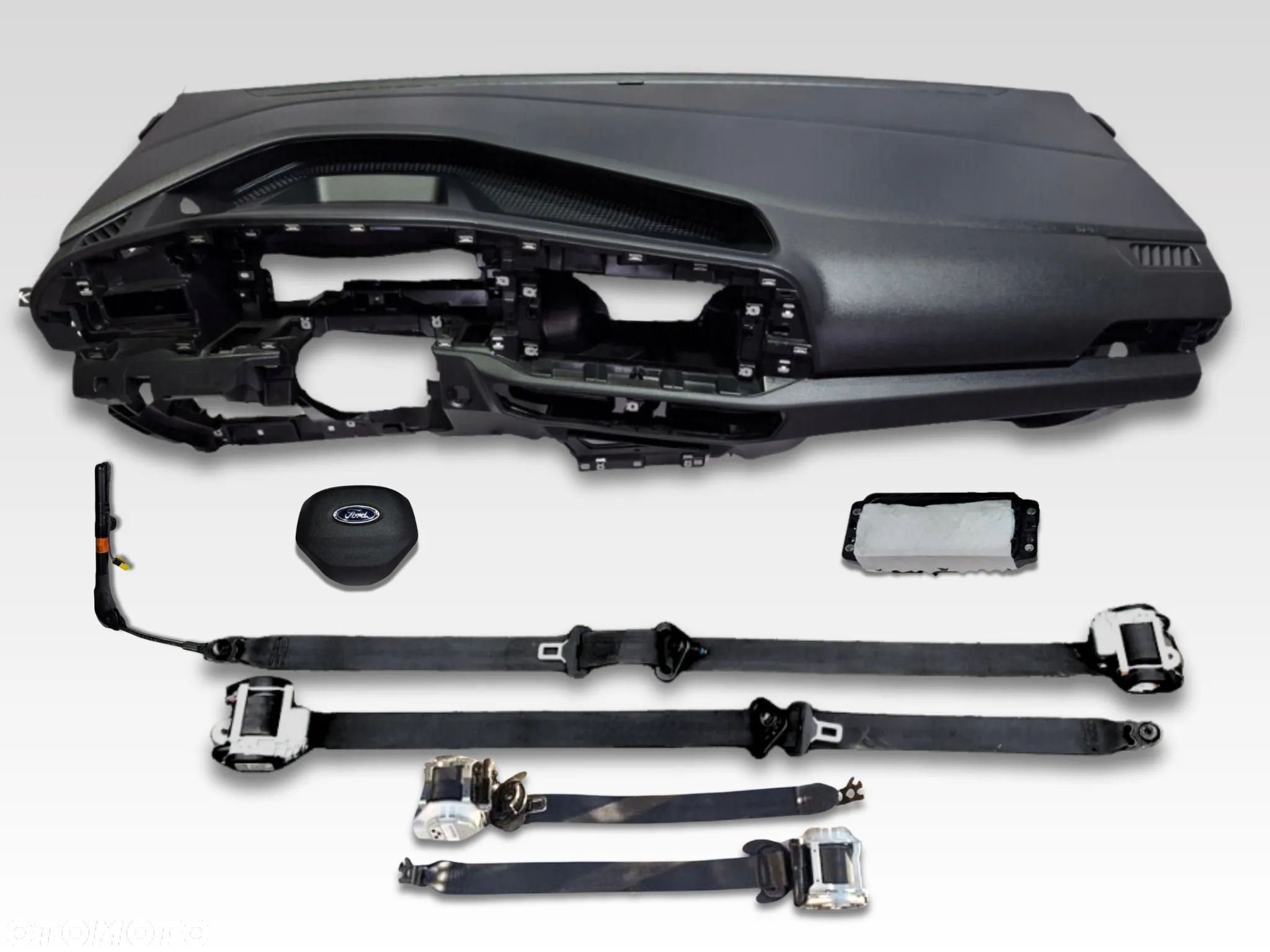 FORD TOURNEO CONNECT MK3 DESKA AIRBAG PASY KOMPLET - 1
