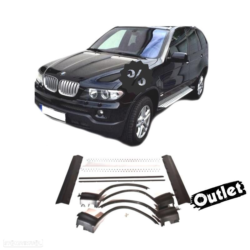 R146323C2 KIT DE ESTRIBOS PARA BMW X5 E53 1999-2007 ALUMINIO - 7
