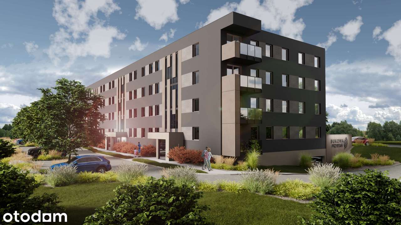 2-pokojowe mieszkanie 38m2 + balkon Bez Prowizji