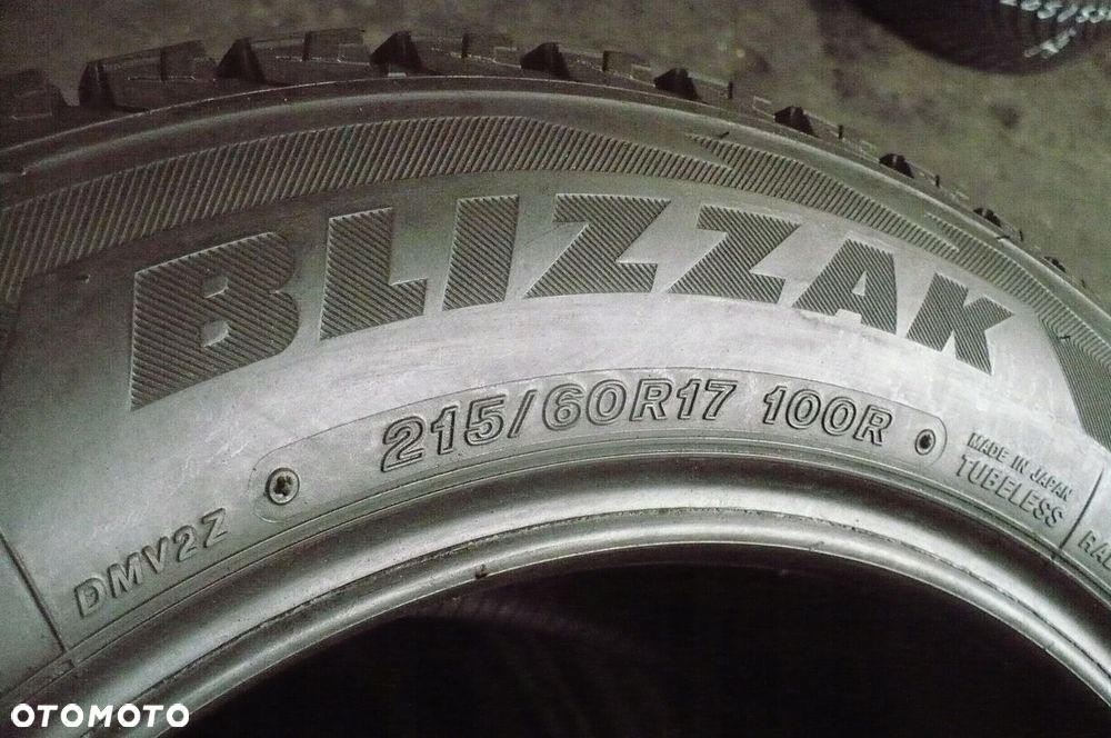 BRIDGESTONE Blizzak DM-V2 215/60R17 7,1mm 2022 - 2