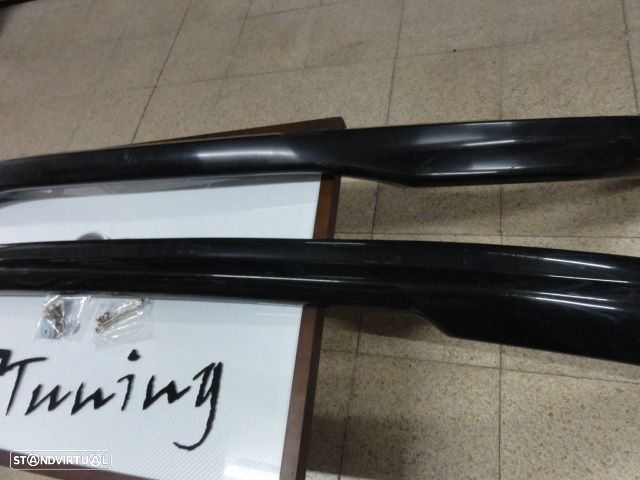Kit Lip / Spoiler frontal + Traseiro  Honda Civic 92-95 3 Portas Type R style em plástico ABS - 9