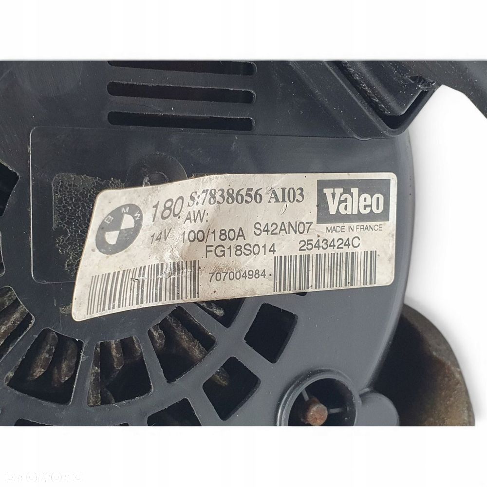 ALTERNATOR BMW E90 M3 4.0 V8 valeo 7838656 FG18S014 180A - 11