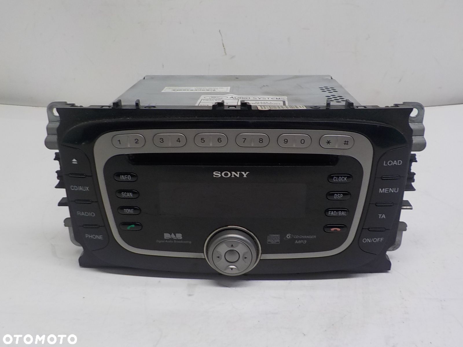 FORD MONDEO IV MK4 S-MAX RADIO KOD MP3 DAB - 1