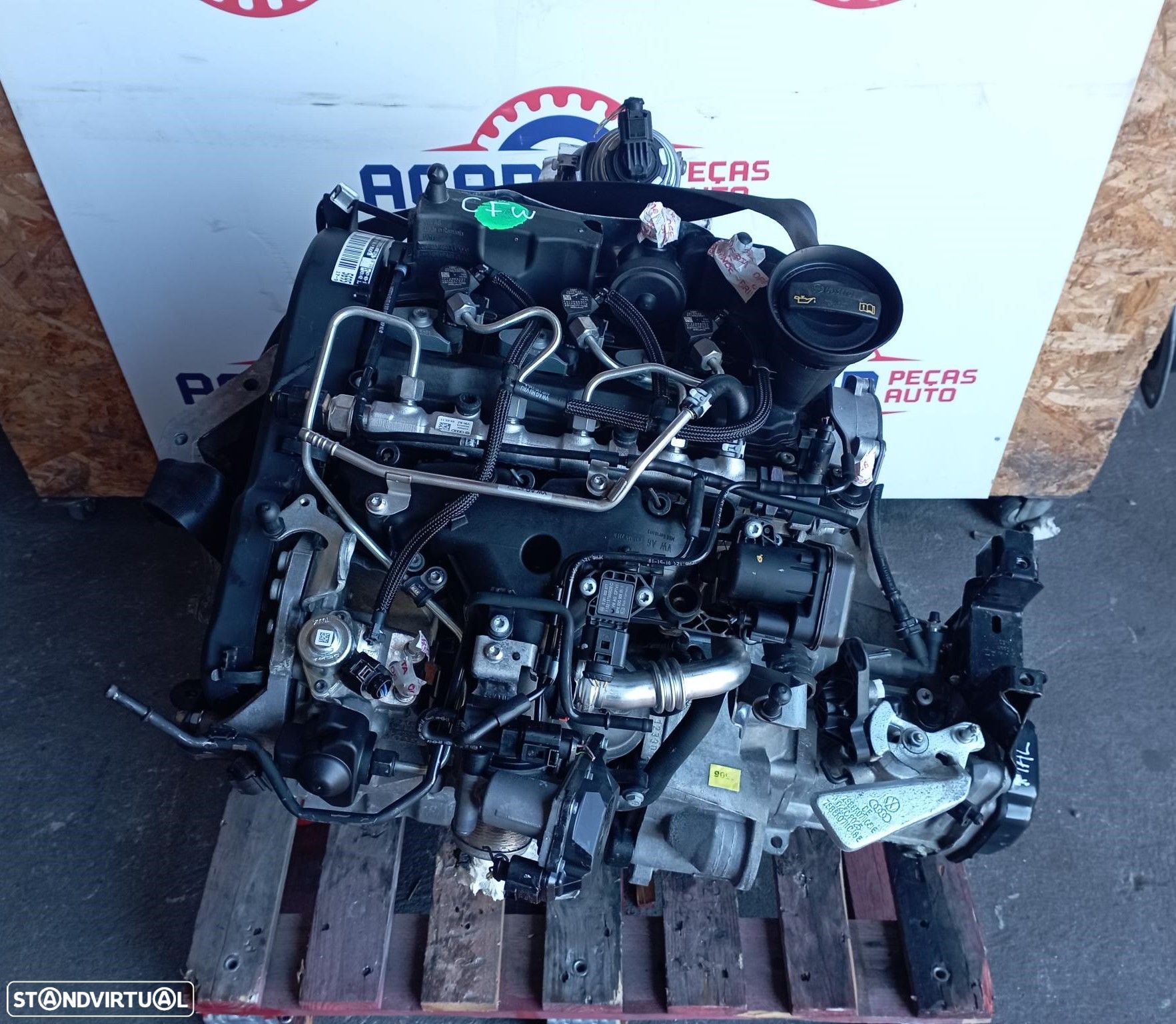 Motor Seat ibiza 6J/VW Polo 6R/Skoda Fabia II 1.2 Tdi Ref: CFW - 1