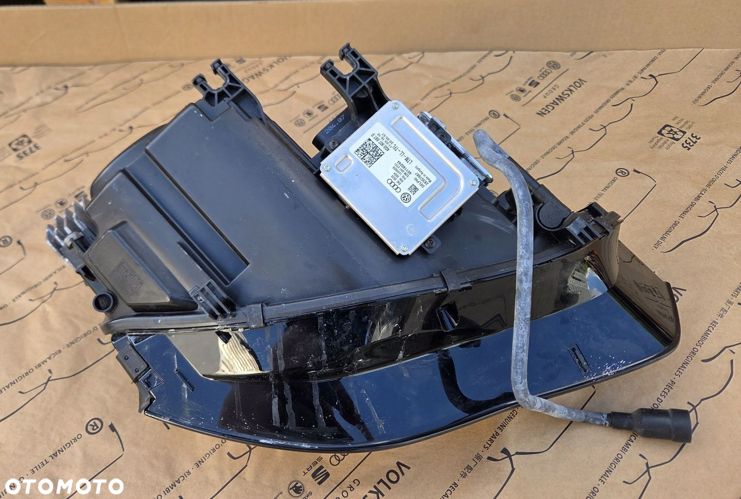 AUDI A5 8T LIFT LAMPA LEWY PRZÓD BI XENON NIE SKRĘTNA KOMPLETNA 8T0941005C - 7