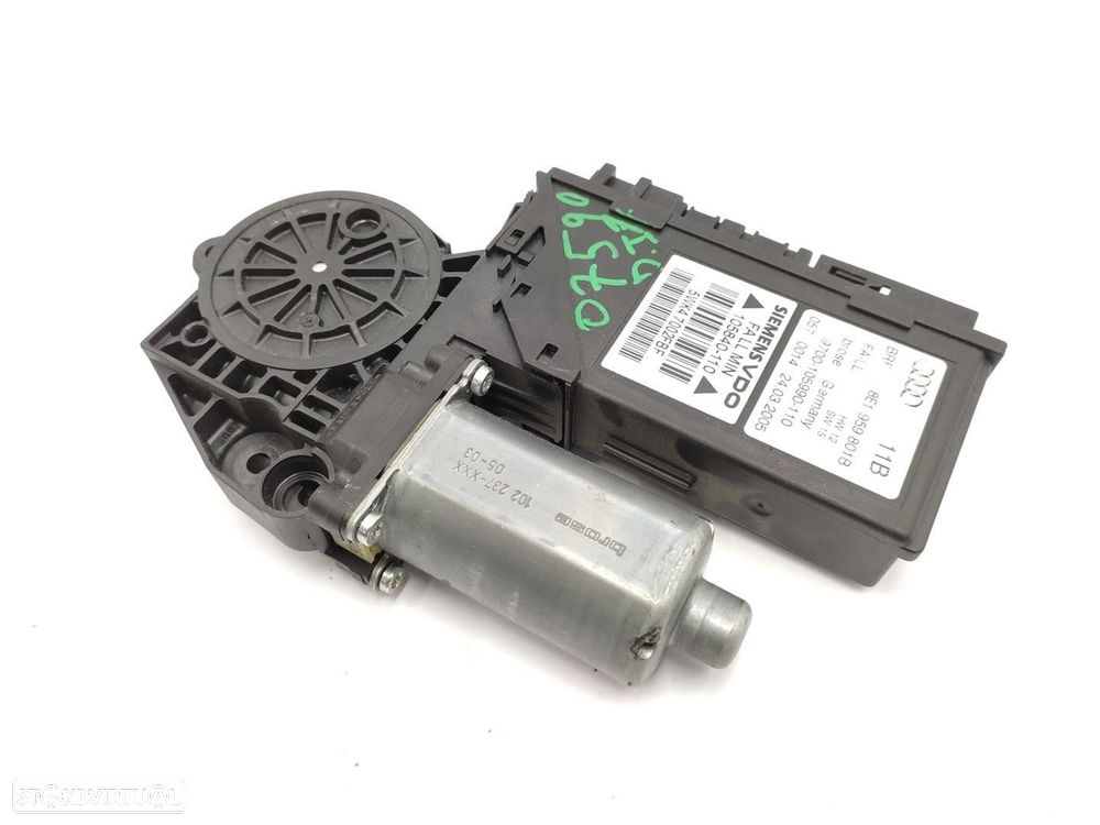 MOTOR ELEVADOR DE VIDRO FRONTAL ESQUERDO AUDI A4 2005 - 1