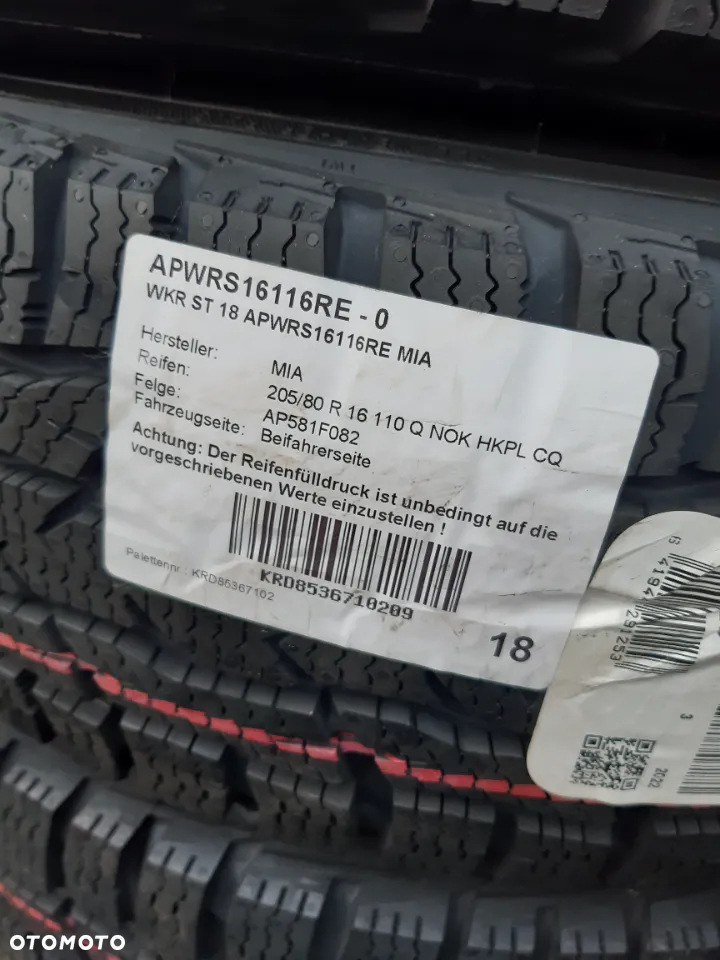 Koła zimowe Mitsubishi L200 16x6JJ 205/80R16C 205R16C 3318 - 9