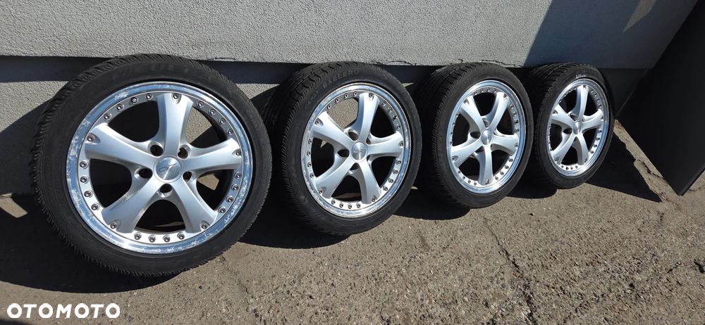 Felgi aluminiowe OZ 5X112 Audi VW 17" opony lato kpl - 1