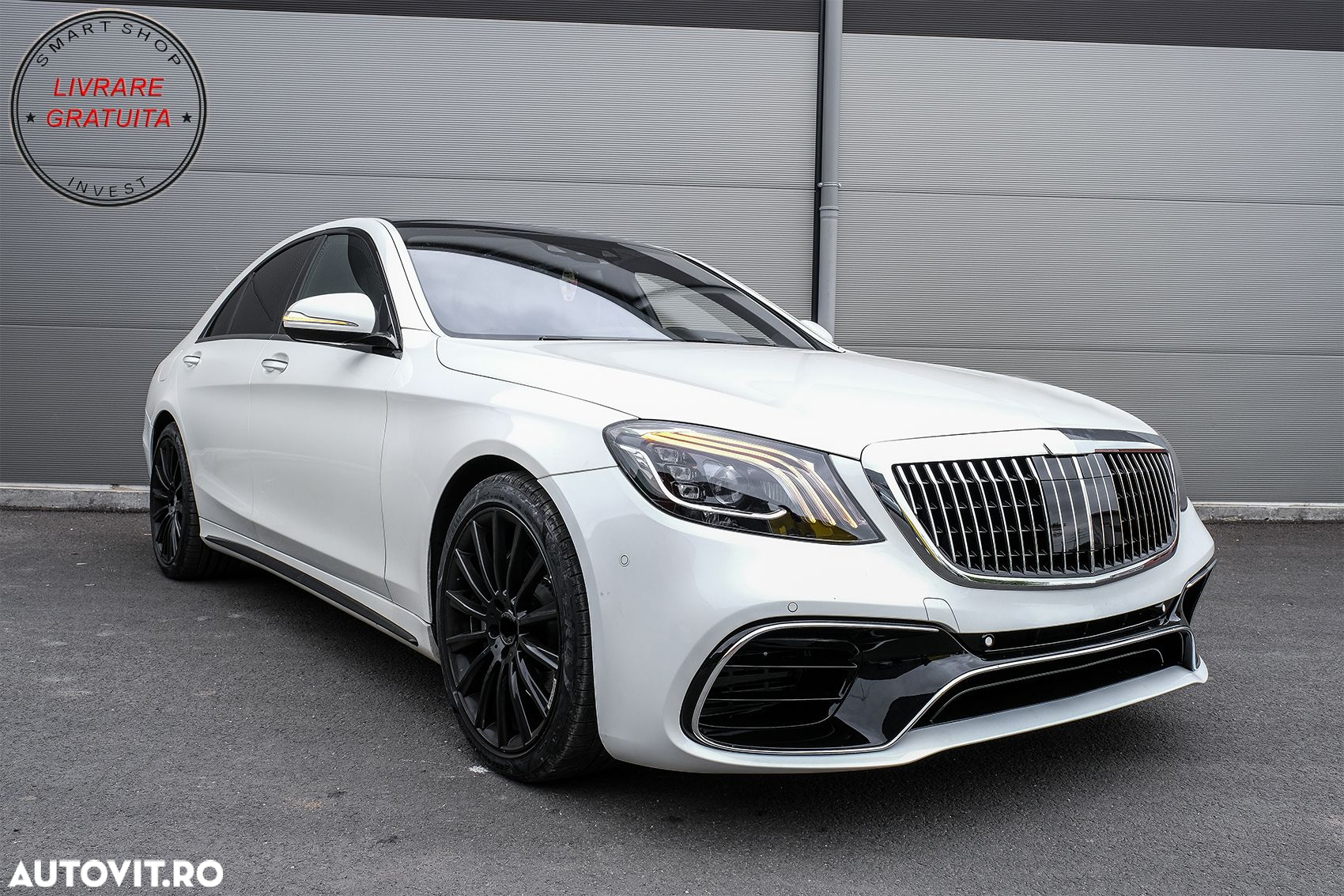 Faruri Full LED Mercedes S-Class W222 Maybach X222 (2013-2017) Facelift Design- livrare gratuita - 16