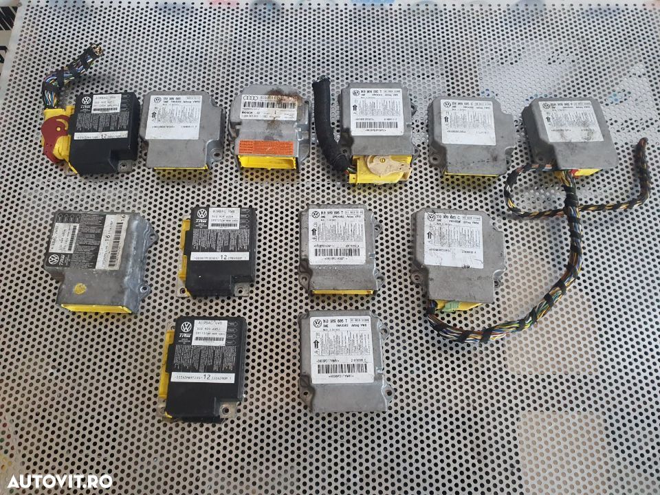 Calculator Modul Airbag VW Passat B6 Golf 5 Touran Seat Skoda - 2