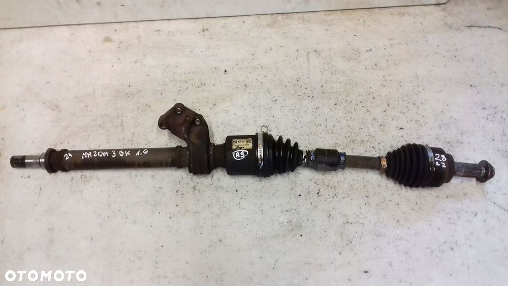 PÓŁOŚ PRAWA DŁUGA FG012550F MAZDA 3 BK 1.6 03- - 1