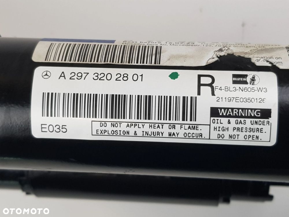 NOWY ORYGINALNY Amortyzator Prawy Przód Mercedes v297 klasa EQS - 5