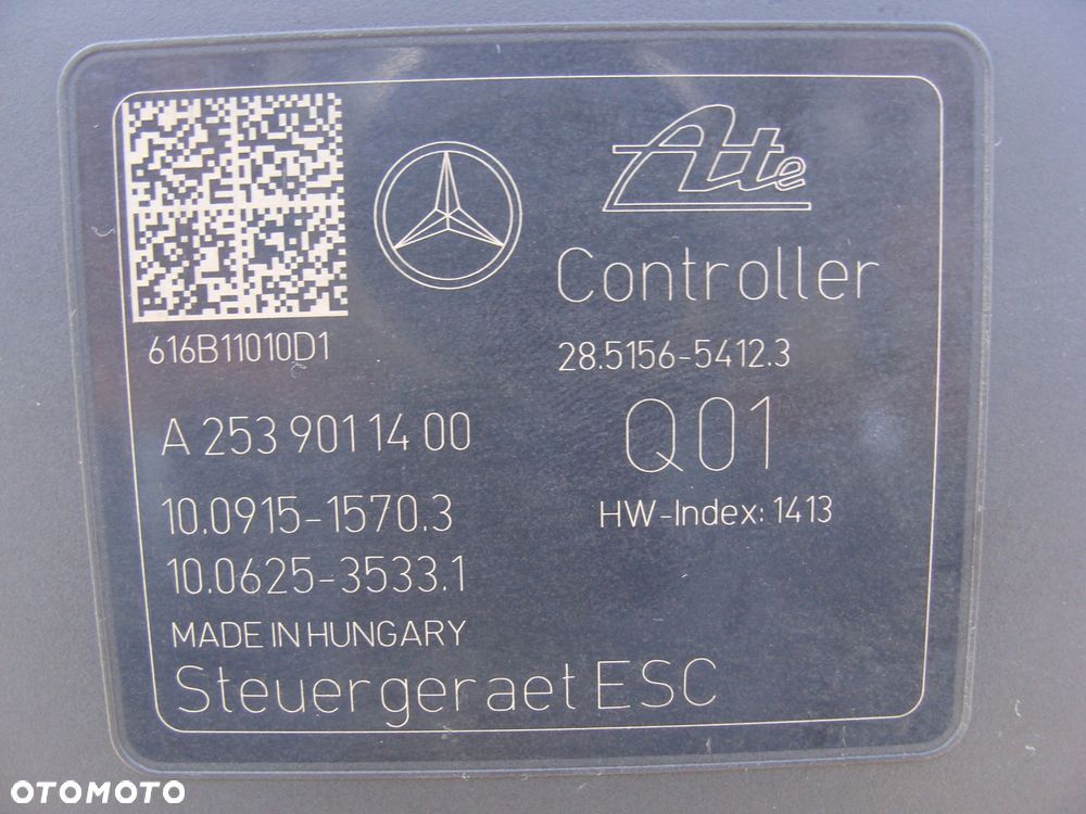 pompa abs esc mercedes glc w253 a2534310200 a2539011400 - 3