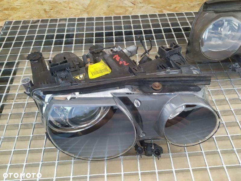 REFLEKTOR 2 LAMPY PRZÓD LEWA PRAWA LEWY PRAWY LAMPA BMW E46 COMPACT XENON - 4