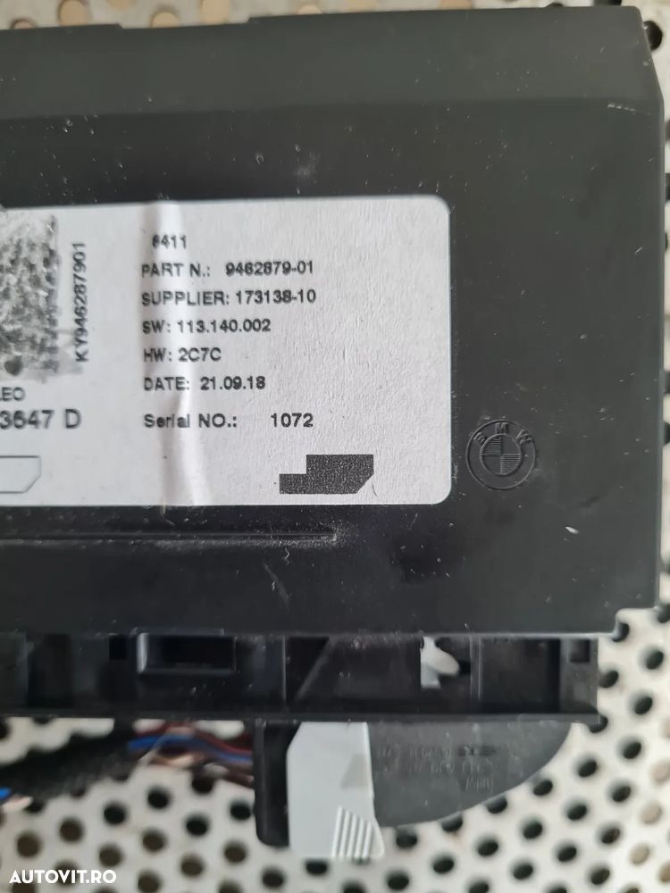 Modul Clima Aer Conditionat Bmw X1 X2 F39 F48 Seria 2 F45 F46 Mini F55 F56 F57 F60 2.0 D B47 Cod 9462879 Sub 10.000 Km - Dezmembrez Mini / Bmw - Dezmembrari Arad - 4